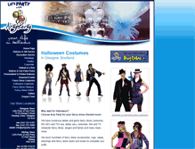 Tablet Screenshot of halloween-costumes.artyparty.com